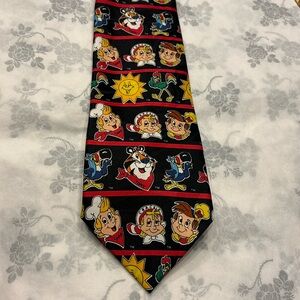 Vintage 1997 Kellog's Collections Fun All Characters never worn TIE nwot